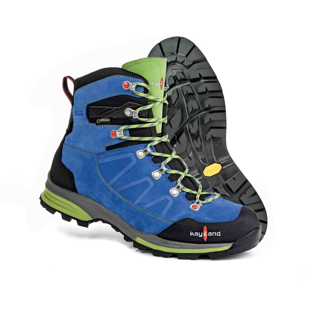 Vibram Sole Kayland Titan Rock GTX Erkek Yürüyüş Ayakkabısı Mavi,RU0652891